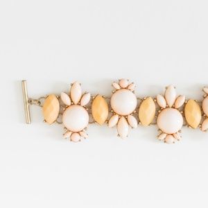 Unique Peach & Coral Bracelet